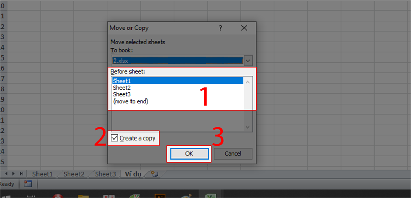 Mẹo copy dữ liệu từ sheet này sang sheet khác trong Excel